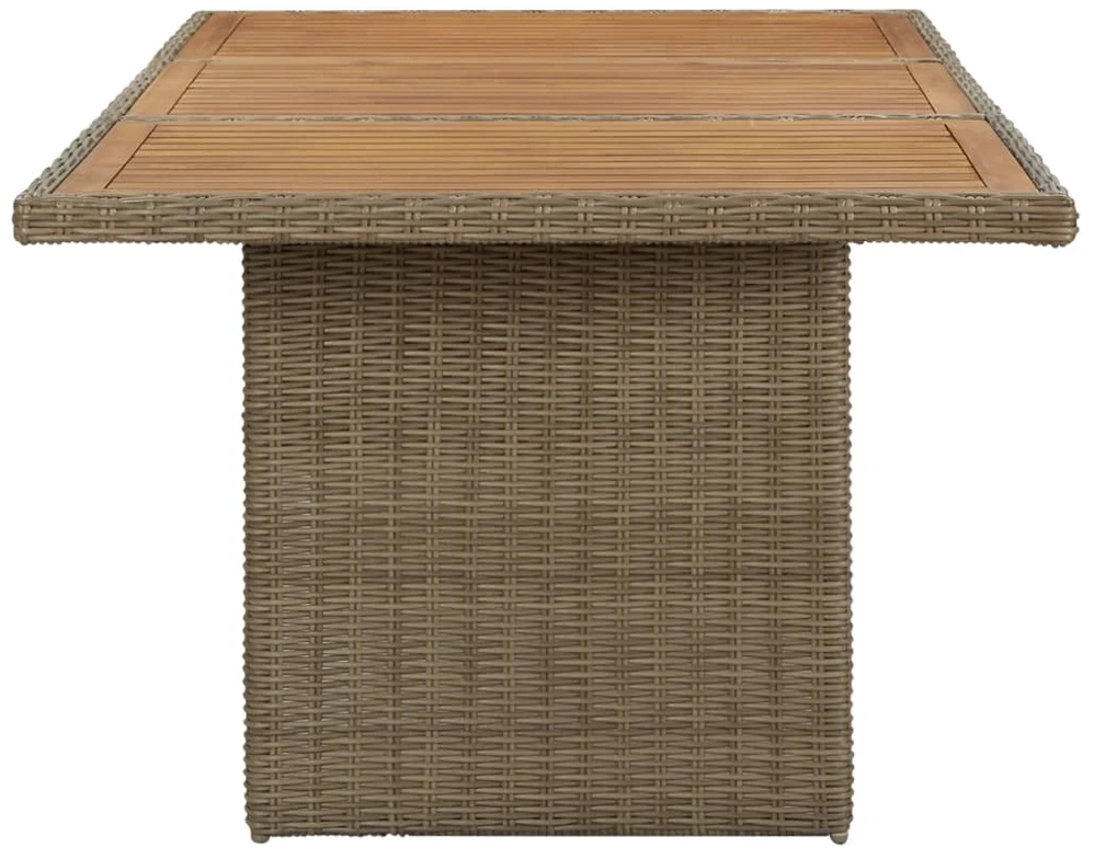Sodo kėdės pagalvėlės, 4vnt., smėlio, 120x50x3cm, audinys
