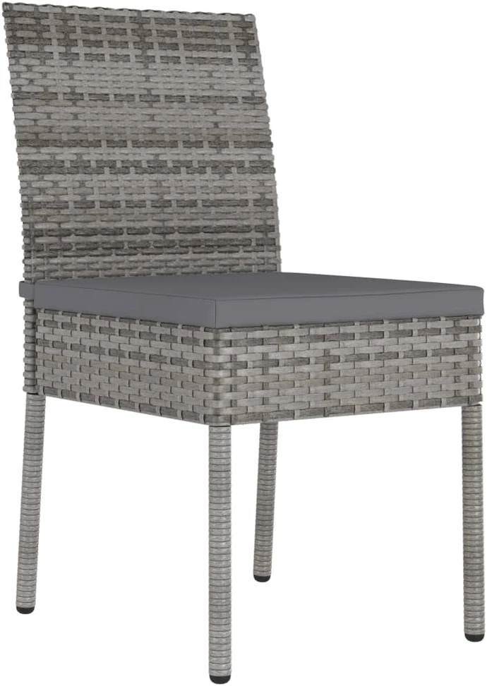 Sodo kėdės pagalvėlės, 4vnt., taupe, 100x50x3cm, audinys