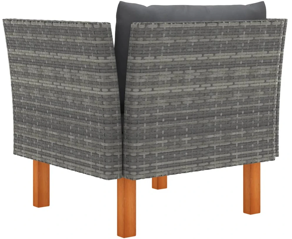 Sodo kėdės pagalvėlės, 4vnt., žalios, 100x50x3cm, audinys