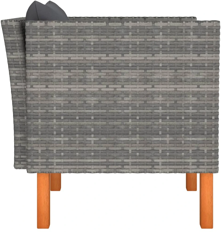 Sodo kėdės pagalvėlės, 4vnt., žalios, 100x50x3cm, audinys