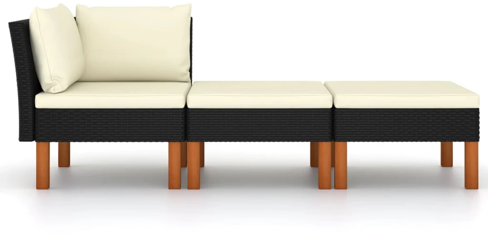 Sodo kėdės pagalvėlės, 4vnt., žalios, 120x50x3cm, audinys