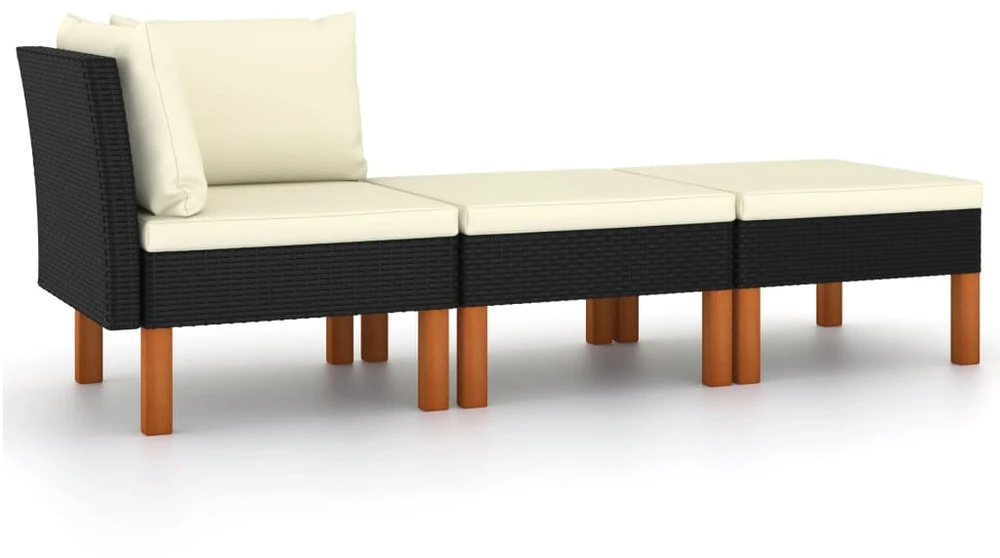 Sodo kėdės pagalvėlės, 4vnt., žalios, 120x50x3cm, audinys