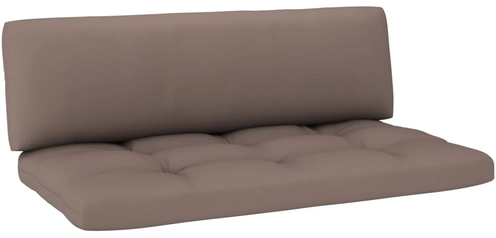 Sodo kėdės pagalvėlės, 6vnt., smėlio, 120x50x3cm, audinys