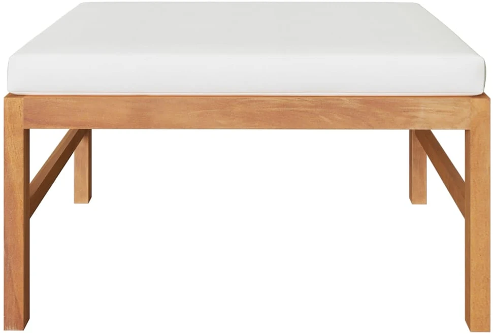 Sodo kėdės pagalvėlės, 6vnt., taupe, 100x50x3cm, audinys