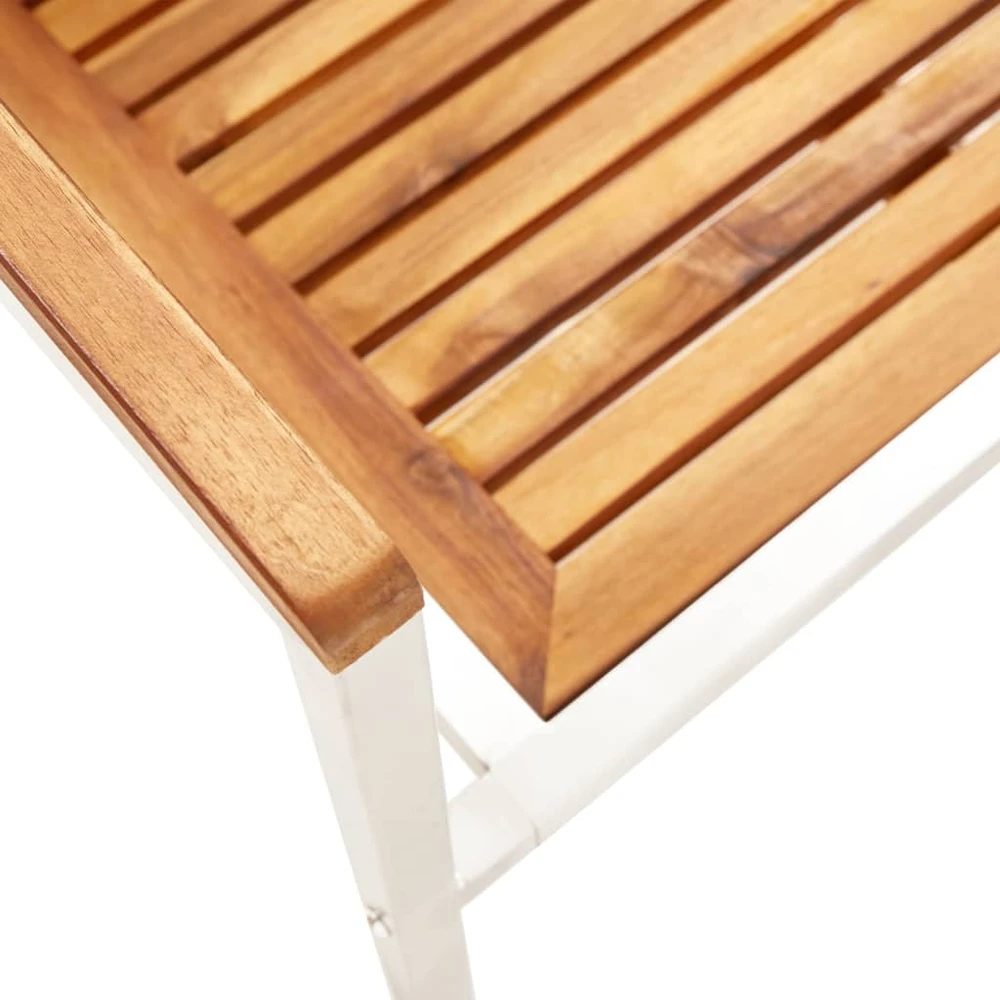 Sodo kėdės su pagalvėlėmis, 8vnt., akacijos medienos masyvas