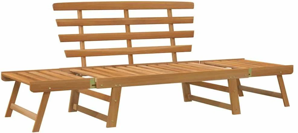 Lauko baldų komplektas Sodo komplektas iš palečių su pagalvėlėmis, 2 dalių, pušis