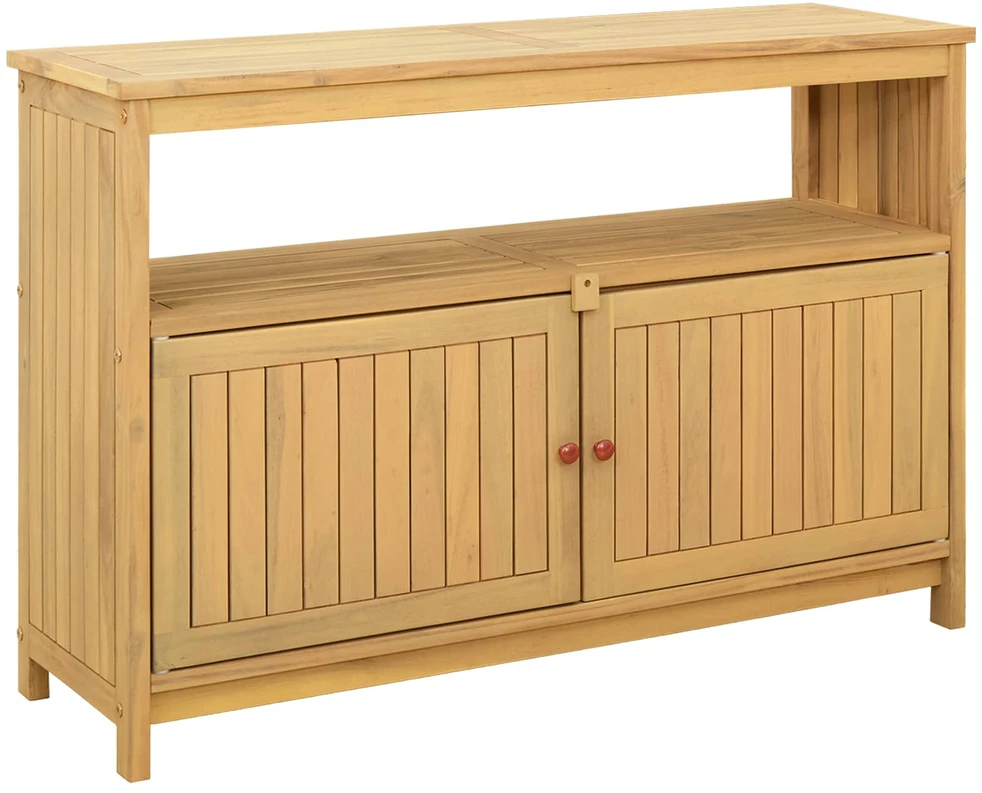 Sodo konsolinis stalas Šviesus akacijų 110 x 35 x 75 cm
