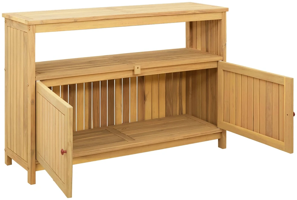 Sodo konsolinis stalas Šviesus akacijų 110 x 35 x 75 cm