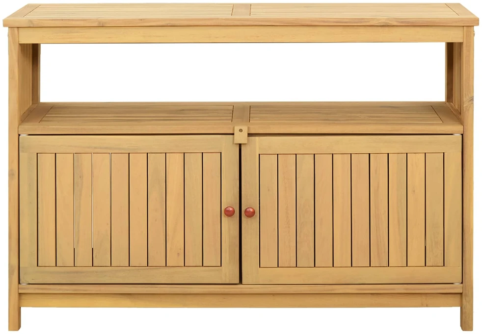 Sodo konsolinis stalas Šviesus akacijų 110 x 35 x 75 cm