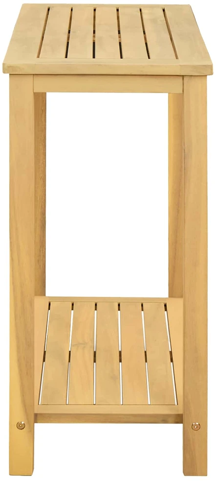 Sodo konsolinis stalas Šviesus akacijų 80 x 35 x 75 cm