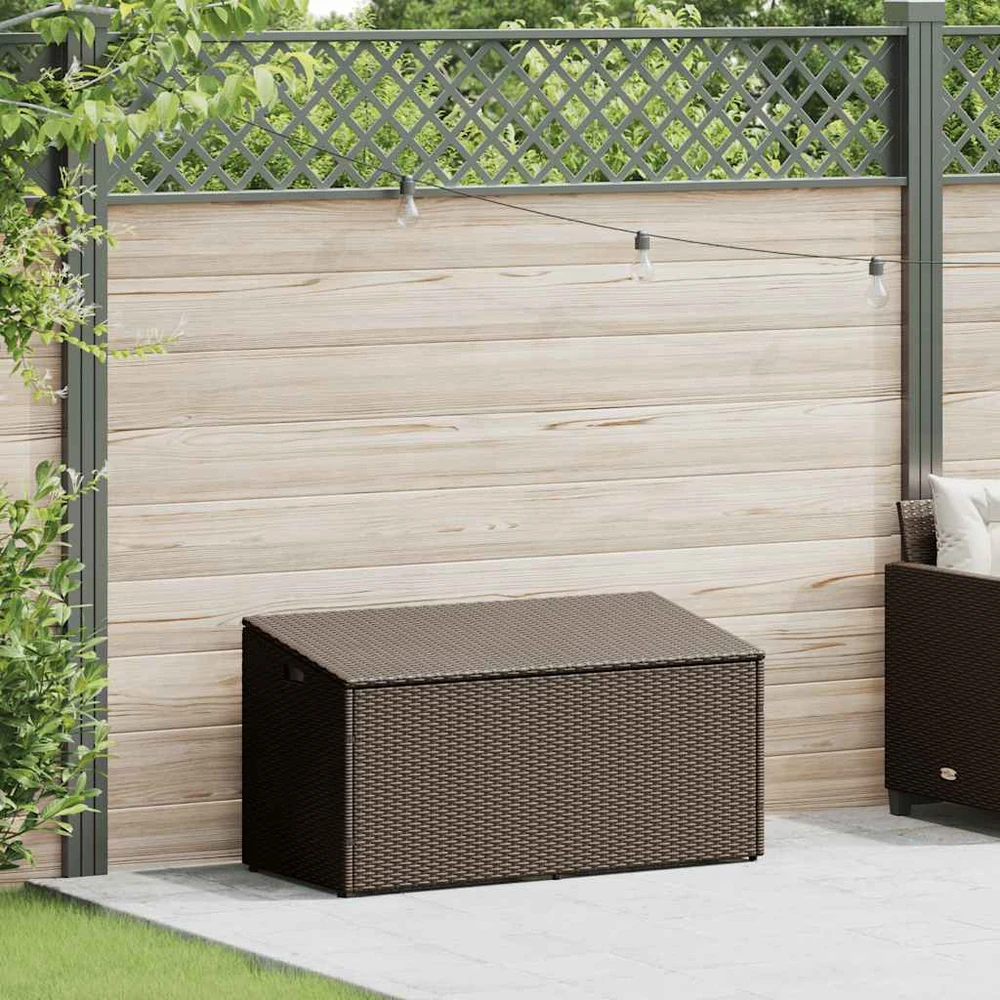 Sodo laikymo dėžutė Ruda 110x50x58 cm polietileno rotango