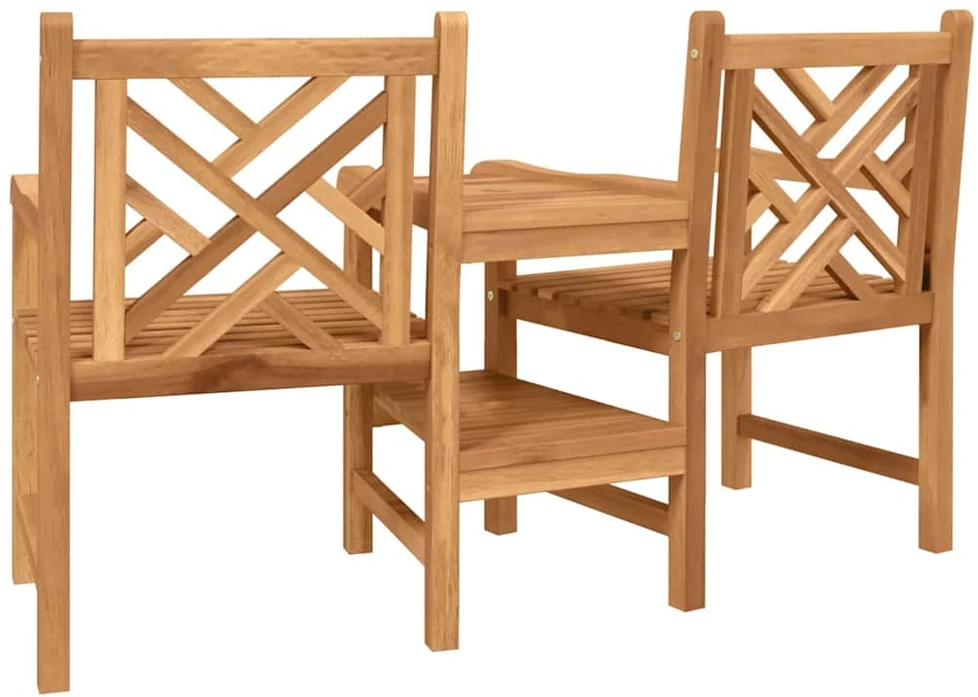 Sodo lauko kėdės 152 x 63 x 89 cm Kieto teka medžio