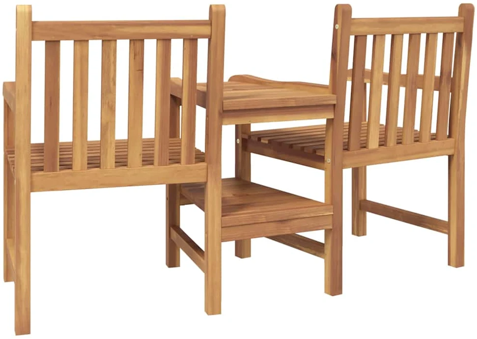 Sodo lauko kėdės 152 x 63 x 89 cm Kieto teka medžio