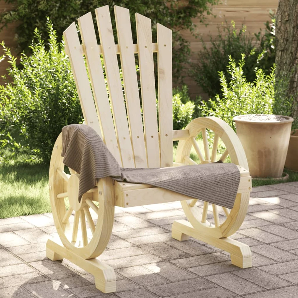 Sodo loveliai, 2vnt., pilkos spalvos, 32,5x32,5x57cm, PP