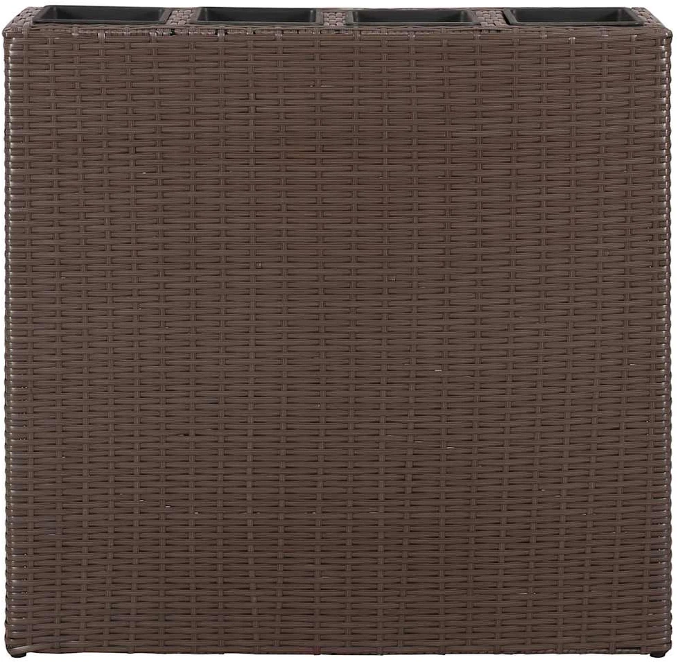 Sodo lovelis, antracito, 100x40x77cm, plienas, aukštas