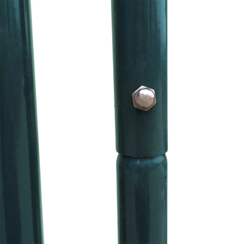 Sodo lovelis, antracito, 320x80x45cm, plienas, aukštas