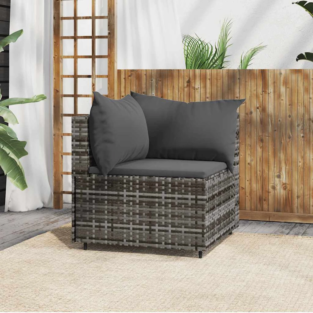 Sodo lovelis, antracito spalvos, 100x41x90cm, plienas