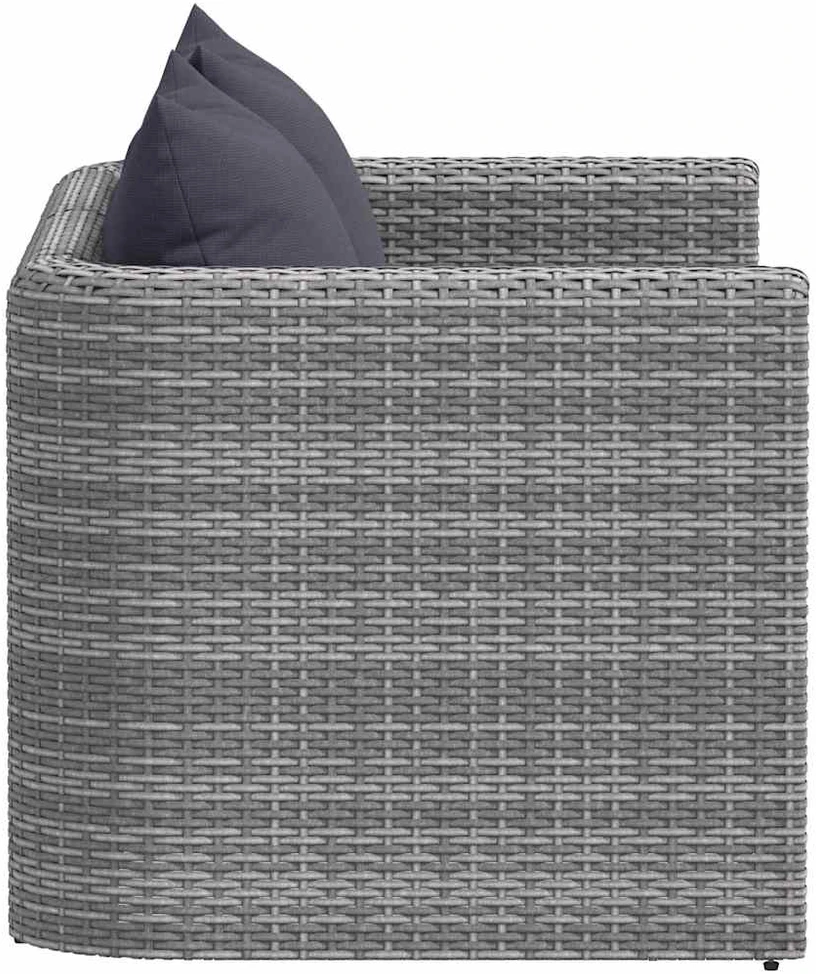 Sodo lovelis, baltas, 100x50x50cm, pušis, tvorelės dizaino