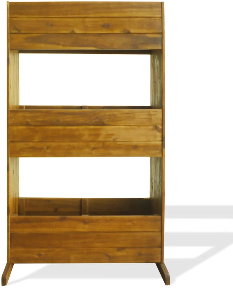 Sodo lovelis, baltas, 100x50x70cm, pušis, tvorelės dizaino