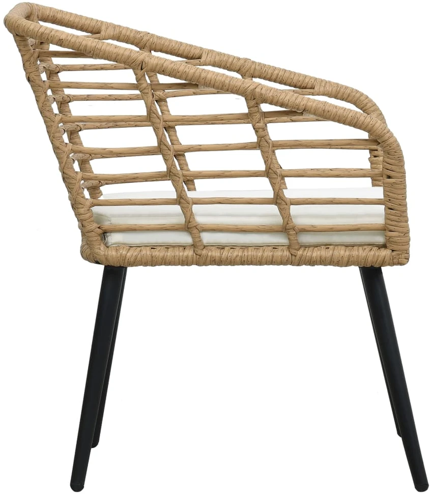 Sodo lovelis, juodas, 150x50x50cm, pušis, tvorelės dizaino