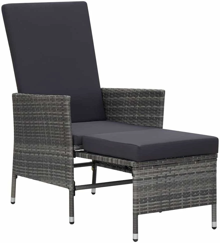 Sodo lovelis, pilkas, 80x80x36cm, plienas