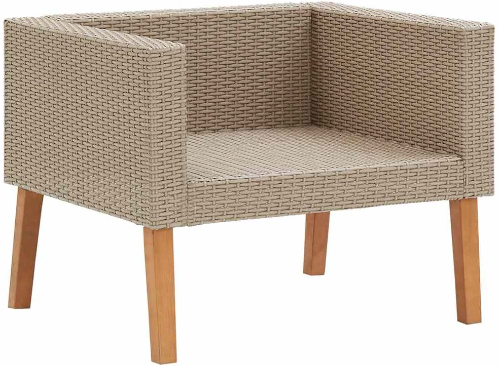 Sodo lovelis, pilkos spalvos, 160x40x53cm, PP
