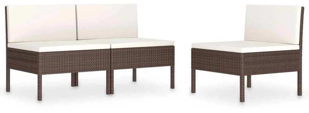 Sodo lovelis, pilkos spalvos, 80x80x40cm, poliratanas