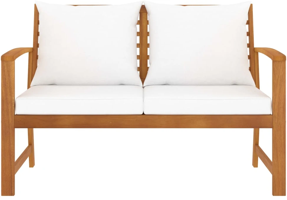 Sodo lovelis, rudas, 80x80x68cm, plienas