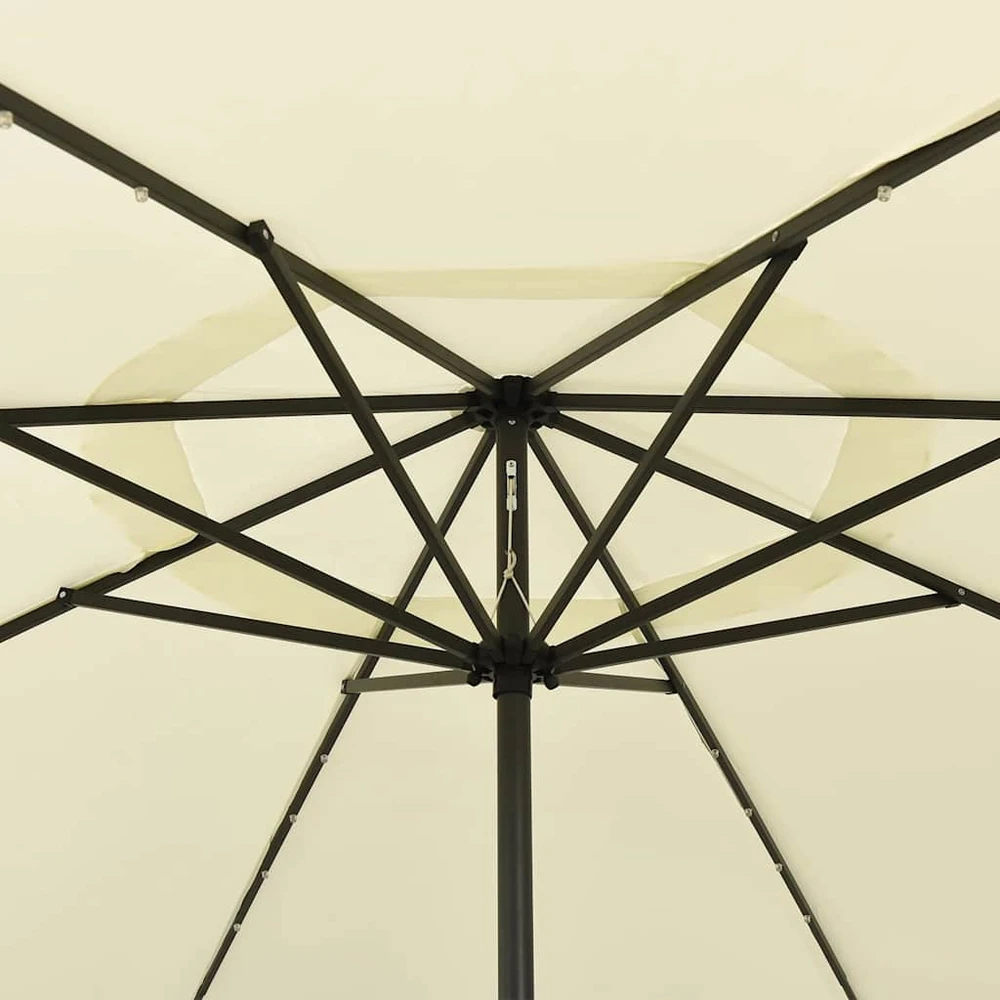 Sodo lovelis, rudas, 129x129x77cm, galvanizuotas plienas, aukštas