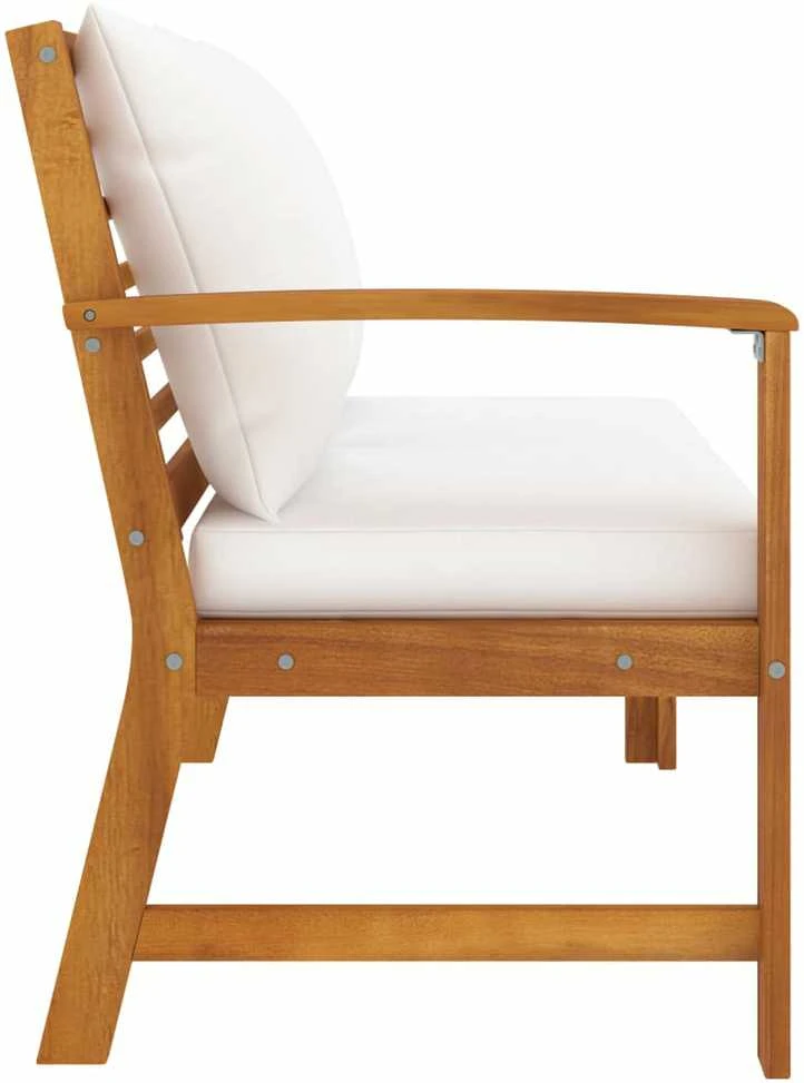 Sodo lovelis, sidabrinis, 80x80x36cm, plienas