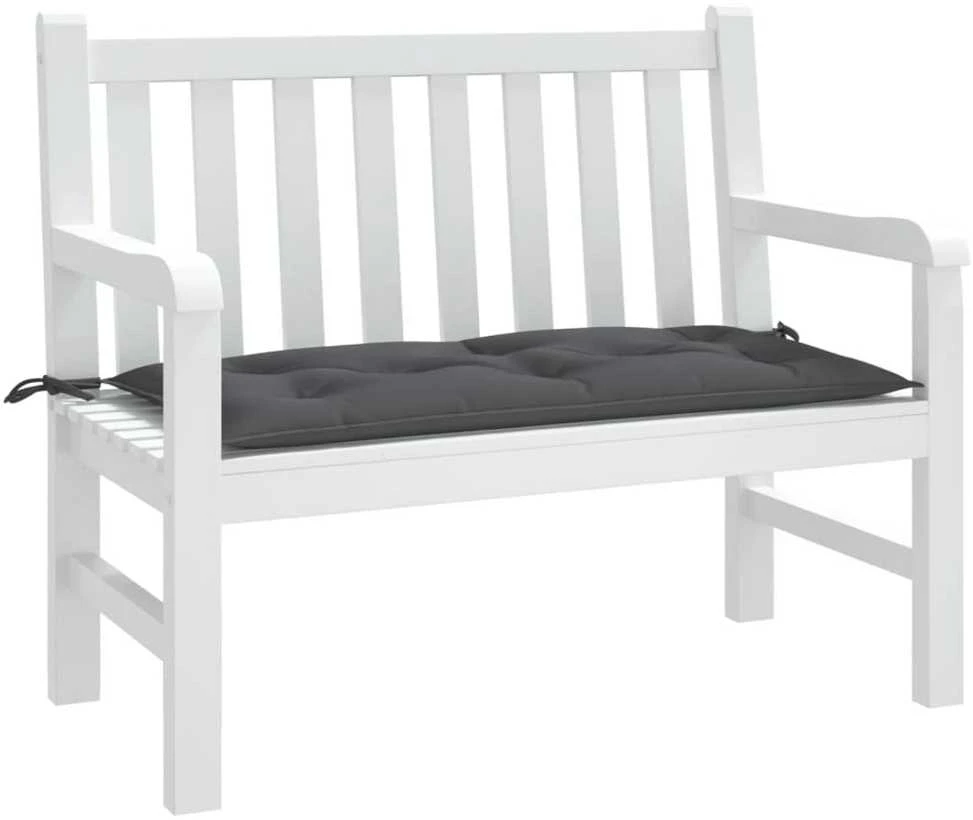 Sodo lovelis su kuoliukais, baltas, 43,5x43,5x43,5cm, PP