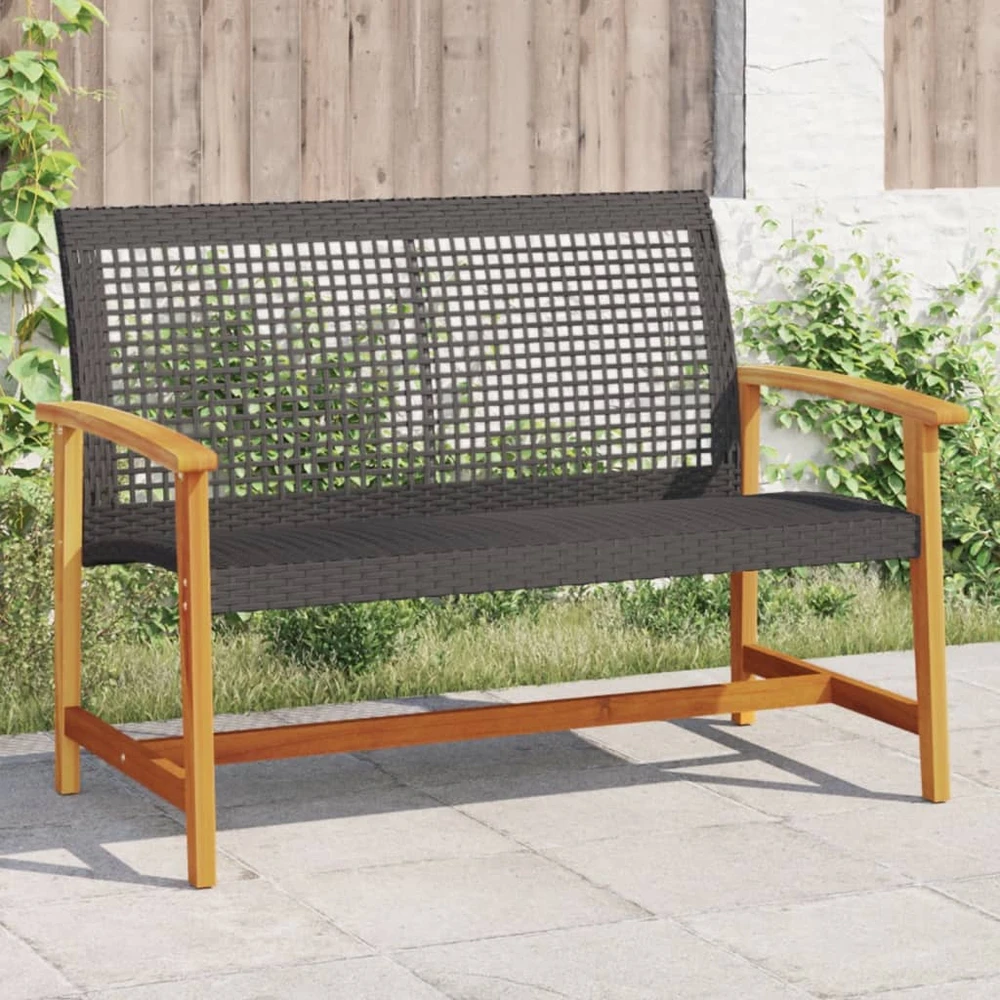 Sodo lovelis su kuoliukais, pilkas, 43,5x43,5x43,5cm, PP