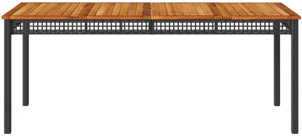 Sodo lovelis su kuoliukais, rudas, 43,5x43,5x43,5cm, PP