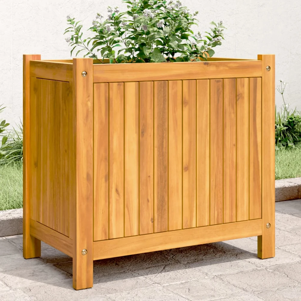 Sodo lovelis su treliažu, baltos spalvos, 120x40x121,5cm, PP