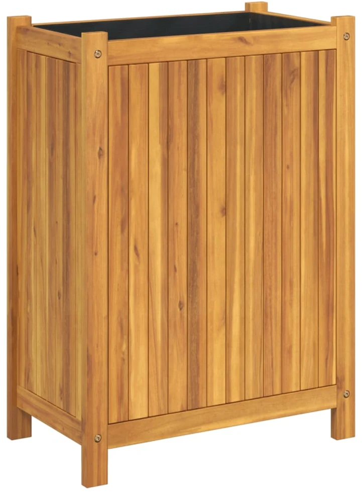 Sodo lovelis su treliažu, baltos spalvos, 120x120x121,5cm, PP