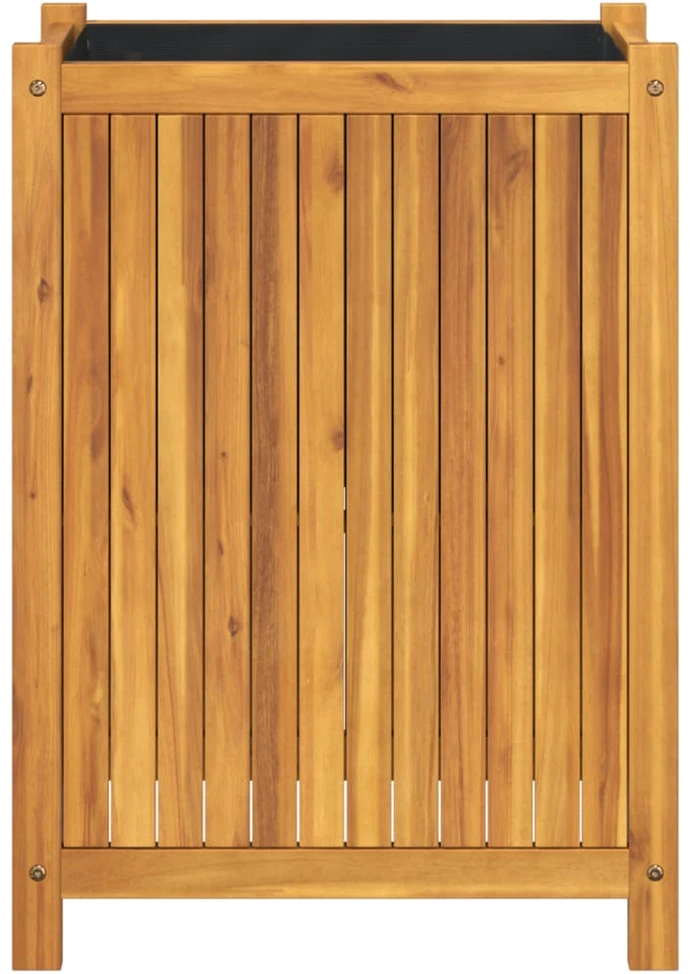 Sodo lovelis su treliažu, baltos spalvos, 120x120x121,5cm, PP