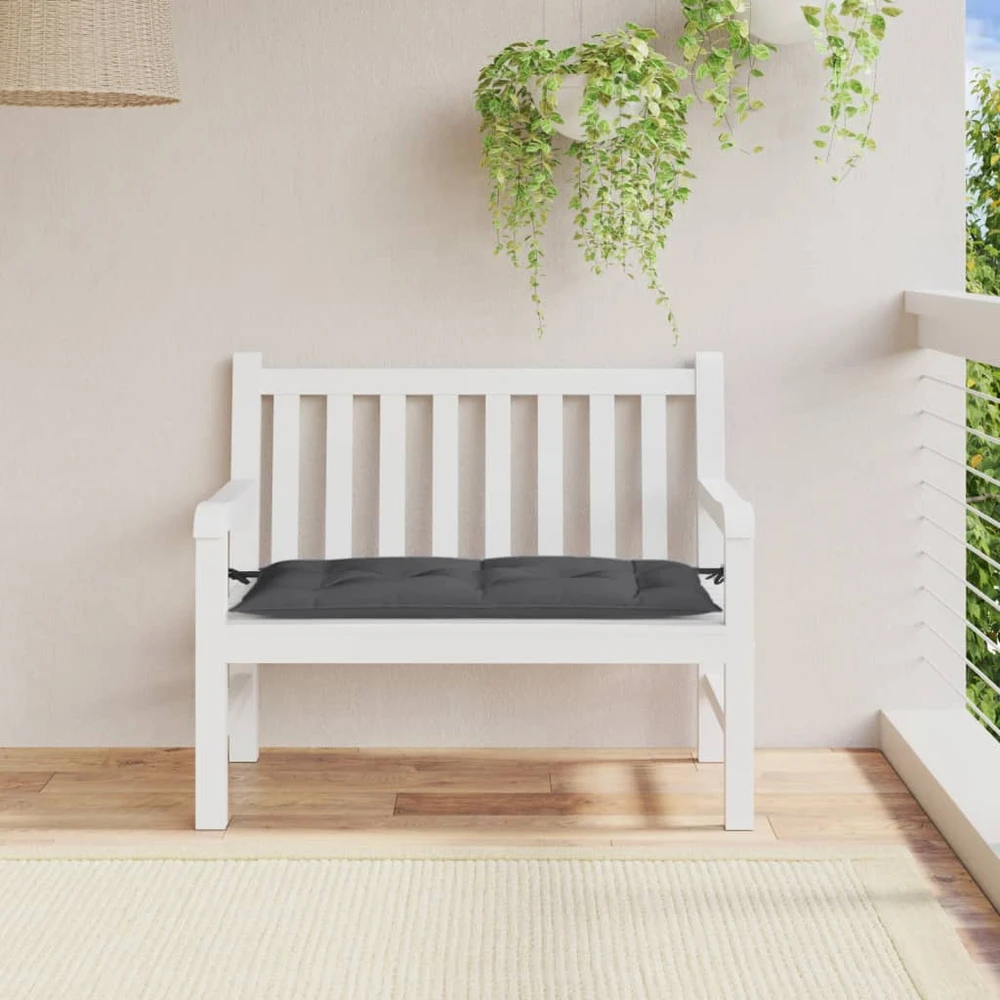 Sodo lovelis su treliažu, juodos spalvos, 80x40x136cm, PP