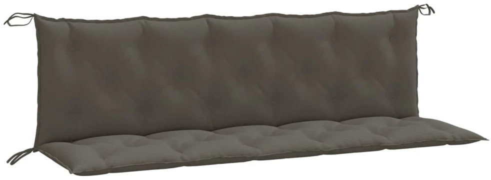 Sodo lovelis su treliažu, melsvai pilkos spalvos, 80x40x142,5cm, PP
