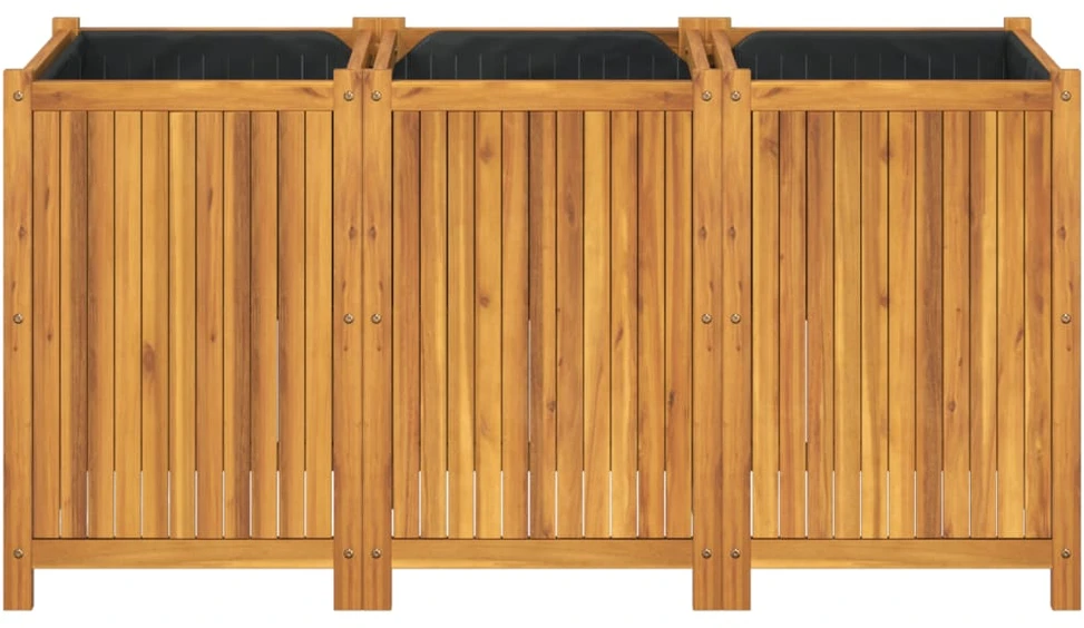 Sodo lovelis su treliažu, pilkos spalvos, 80x40x142cm, PP