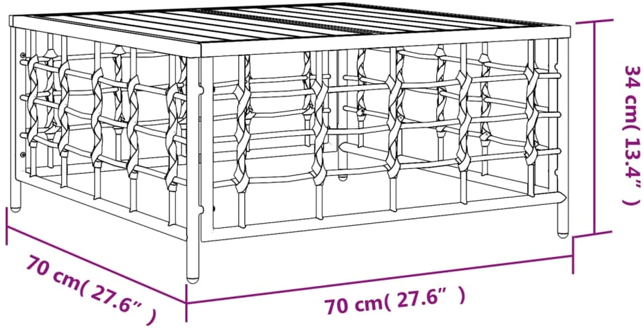 Sodo lovelis su treliažu, šviesiai pilkas, 120x40x142cm, PP