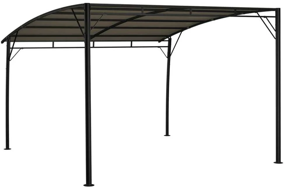 Sodo markizė nuo saulės, taupe spalvos, 3x3x2,55m