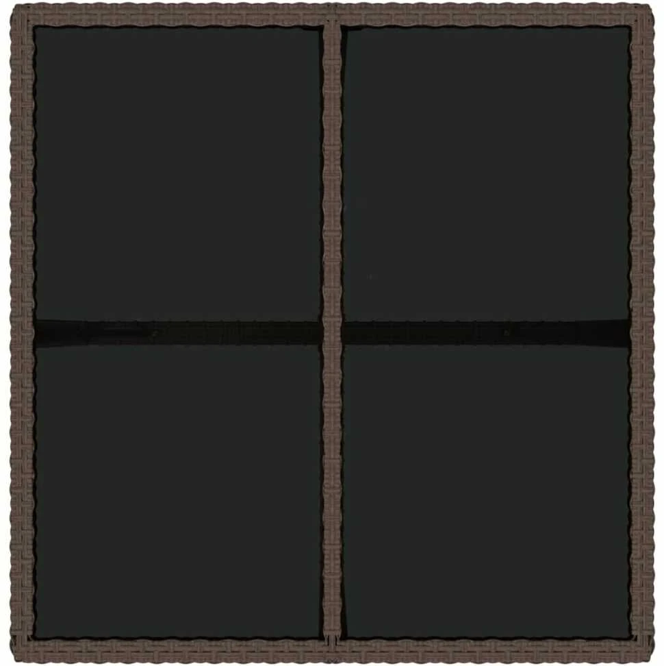 Pakelta lova Ruda 70 x 35 x 70 cm Bambukas