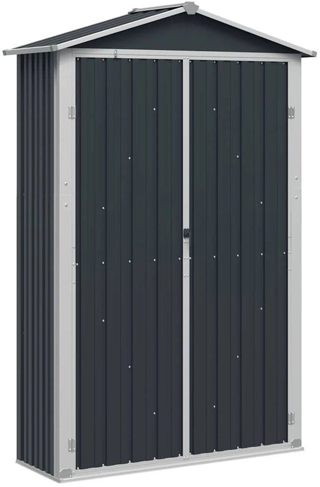 Sodo pašiūrė, antracito, 116x45x175cm, galvanizuotas plienas