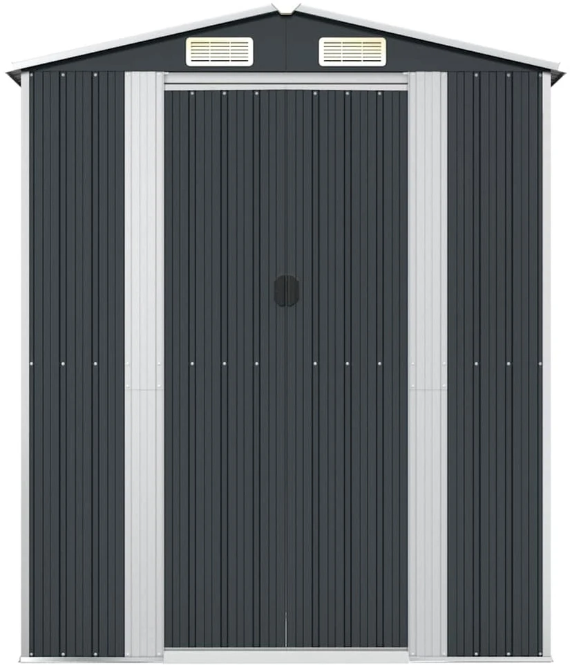Sodo pašiūrė, antracito, 192x108x223cm, galvanizuotas plienas