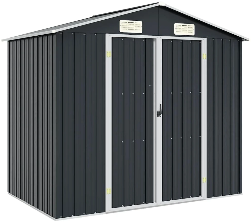 Sodo pašiūrė, antracito, 205x129x183cm, galvanizuotas plienas