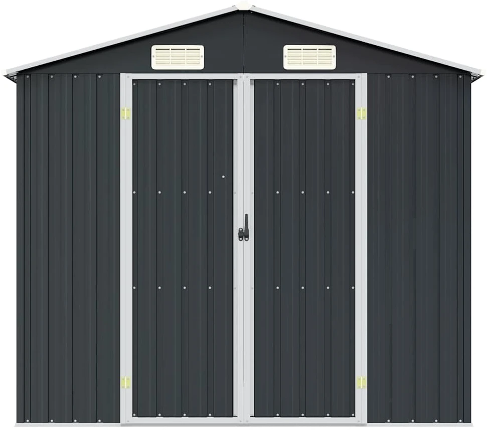 Sodo pašiūrė, antracito, 205x129x183cm, galvanizuotas plienas