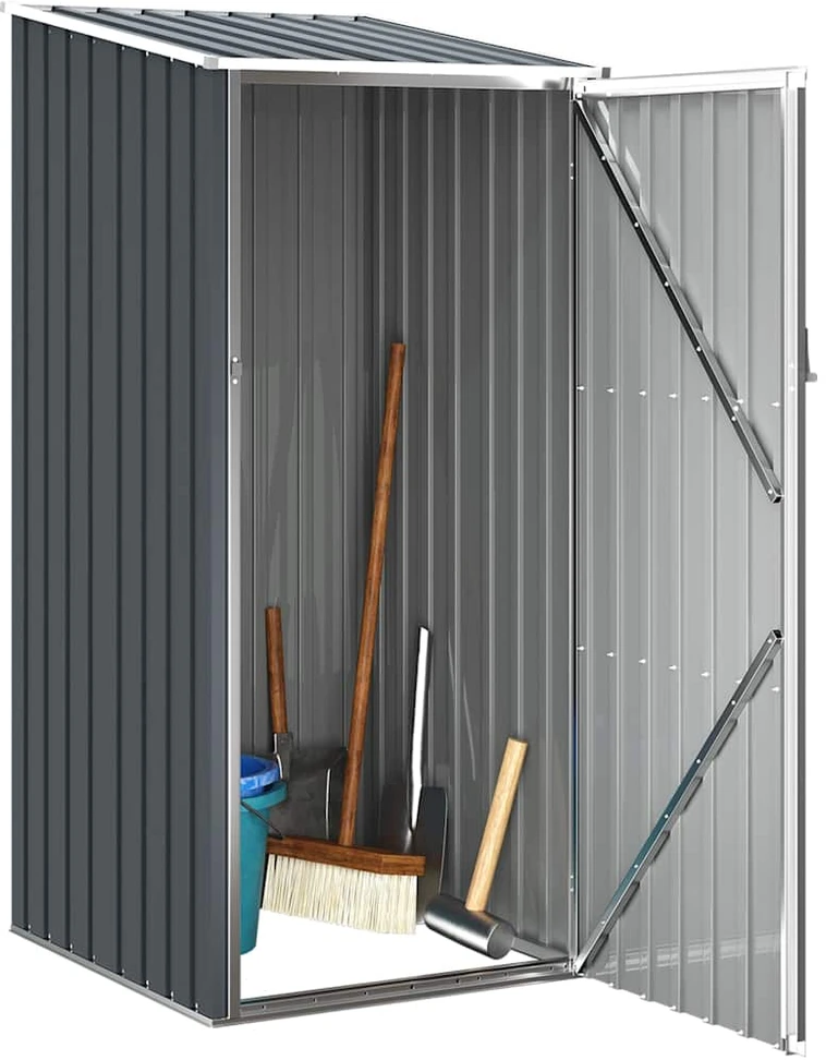 Sodo pašiūrė, antracito, 87x98x159cm, galvanizuotas plienas