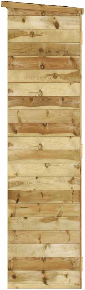 Sodo pašiūrė įrankiams, 163x50x171cm, pušies medienos masyvas