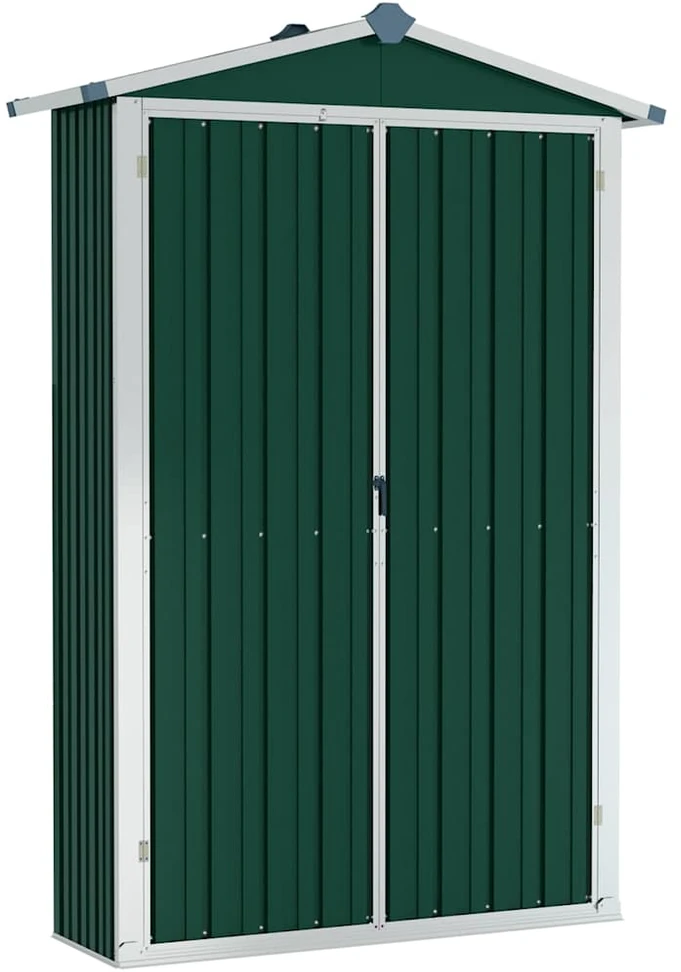 Sodo pašiūrė, žalia, 116x45x175cm, galvanizuotas plienas