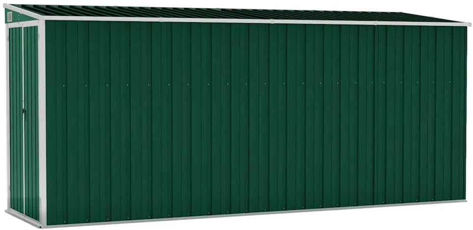Sodo pašiūrė, žalia, 118x382x178cm, galvanizuotas plienas